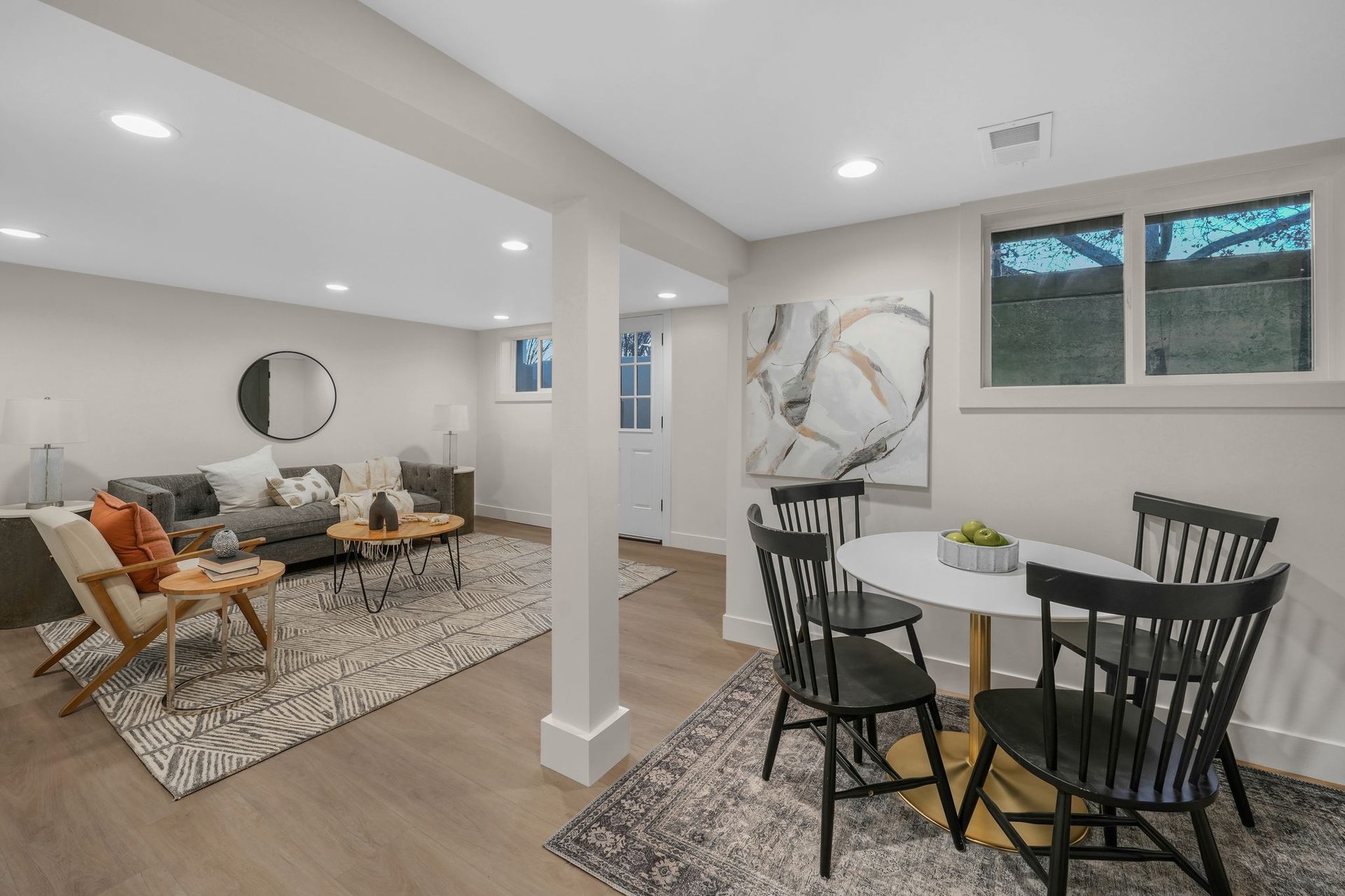 Avenues kitchen and main level